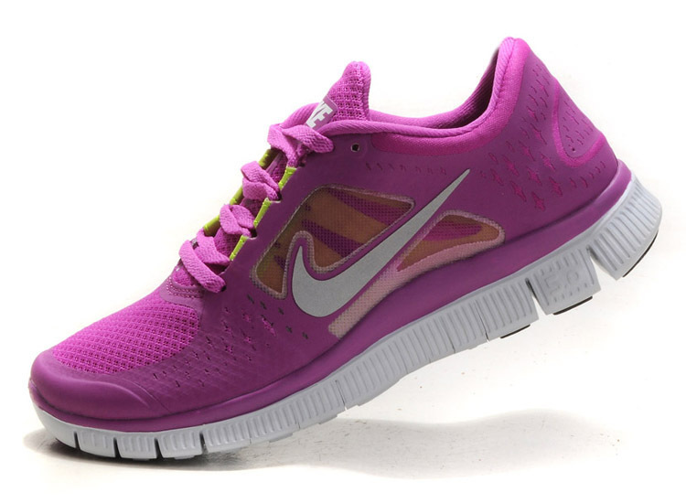 Hot Nike Free5.0 Women Shoes Palevioletred/Lightgrey
